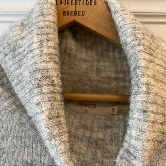 Sweater Dress, grey turtleneck, size small - Picture 2 of 4